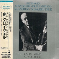 Vanguard Japan : Arrau - Beethoven Violin Sonatas 5 & 9
